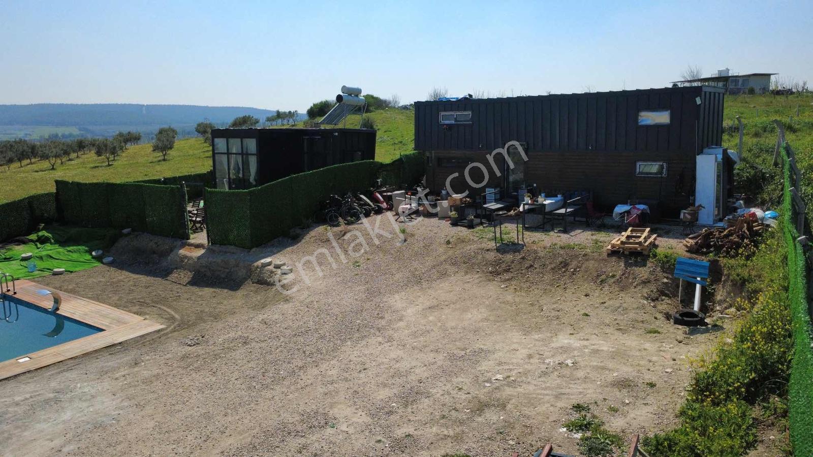 Oğlananası'nda Satılık Havuzlu Bungalov Eşyalı 994 M2 Arsası - Görsel 5