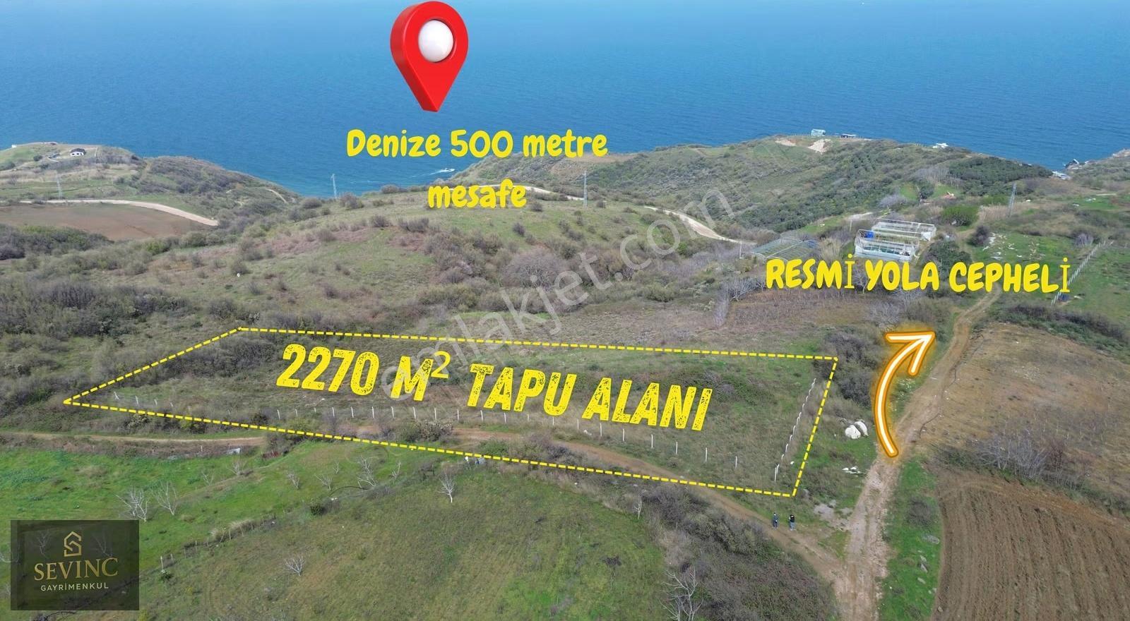 Sevinç'ten Sahil Yenicede Yola Cepheli Full Deniz Manzaralı - Görsel 11