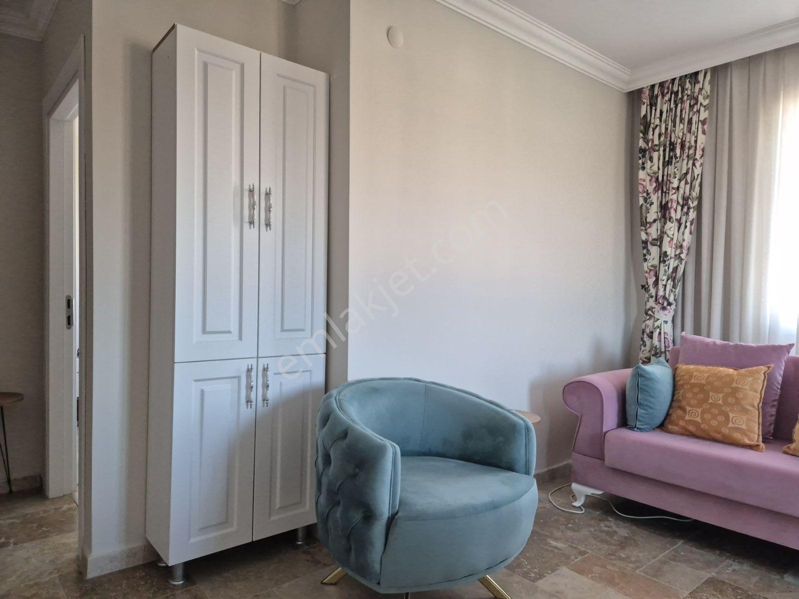 Umas Solutıon'dan Güvenlikli Havuzlu Sitede - 1+1 Eşyalı Daire - Görsel 30