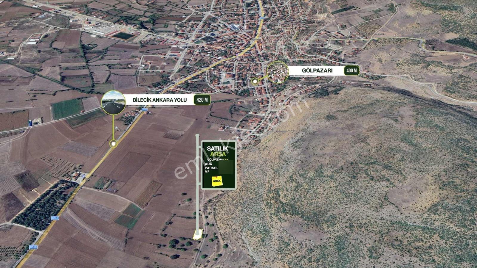 Expertten Bilecik Gölpazarında Yola Yakın Satılık Arsa - Görsel 4