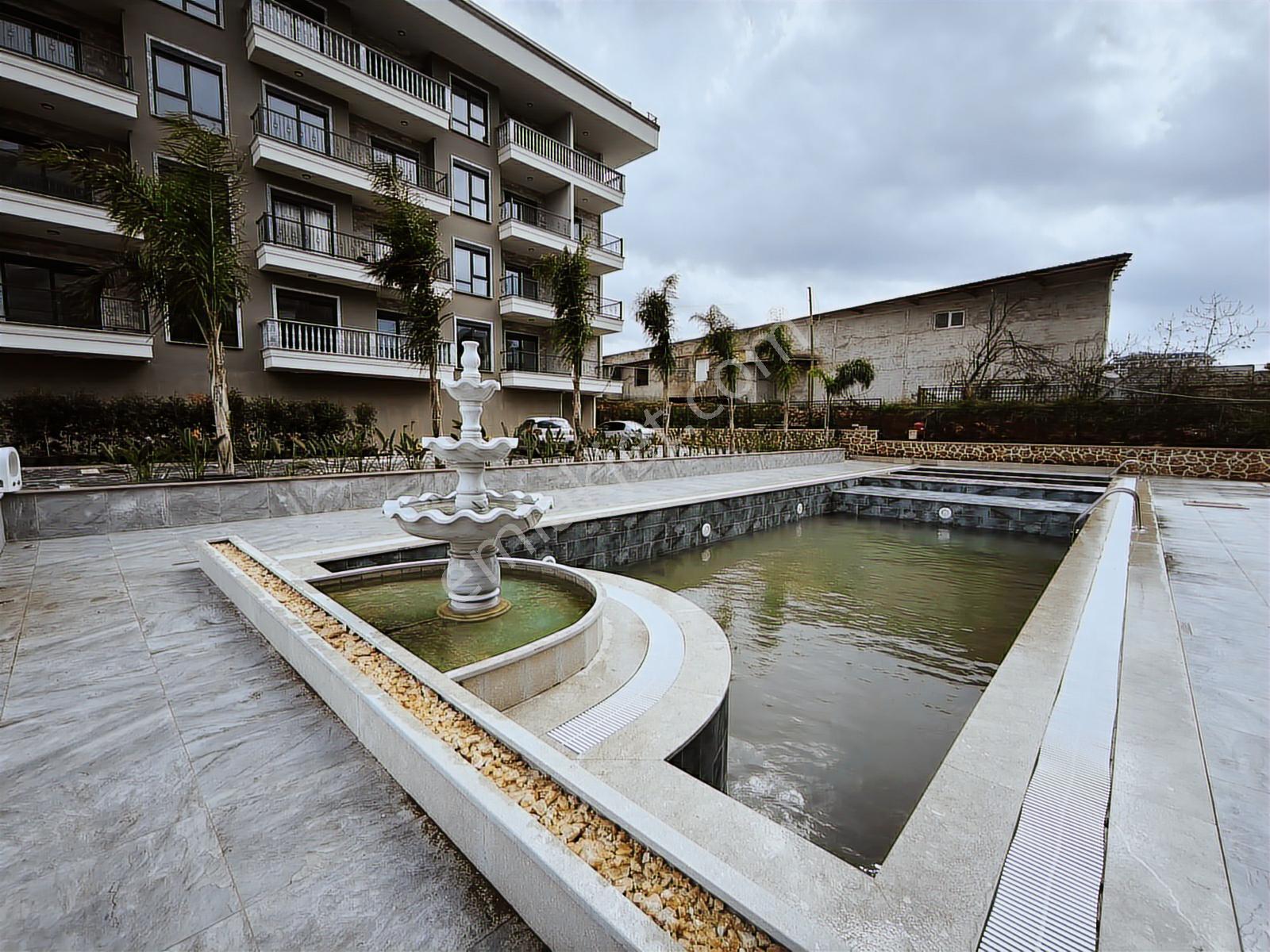 Alanya Oba 2+1 90 M2 Denize 700 Metre Havuz Fitnes Sauna Otopark - Görsel 35