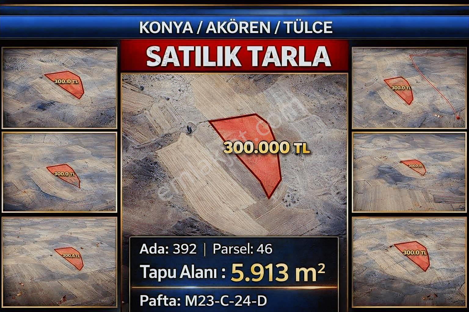 Akörem Tülce Mevki 6 Dönüm Arazimiz Satılık Müstakil Tapulu - Görsel 18
