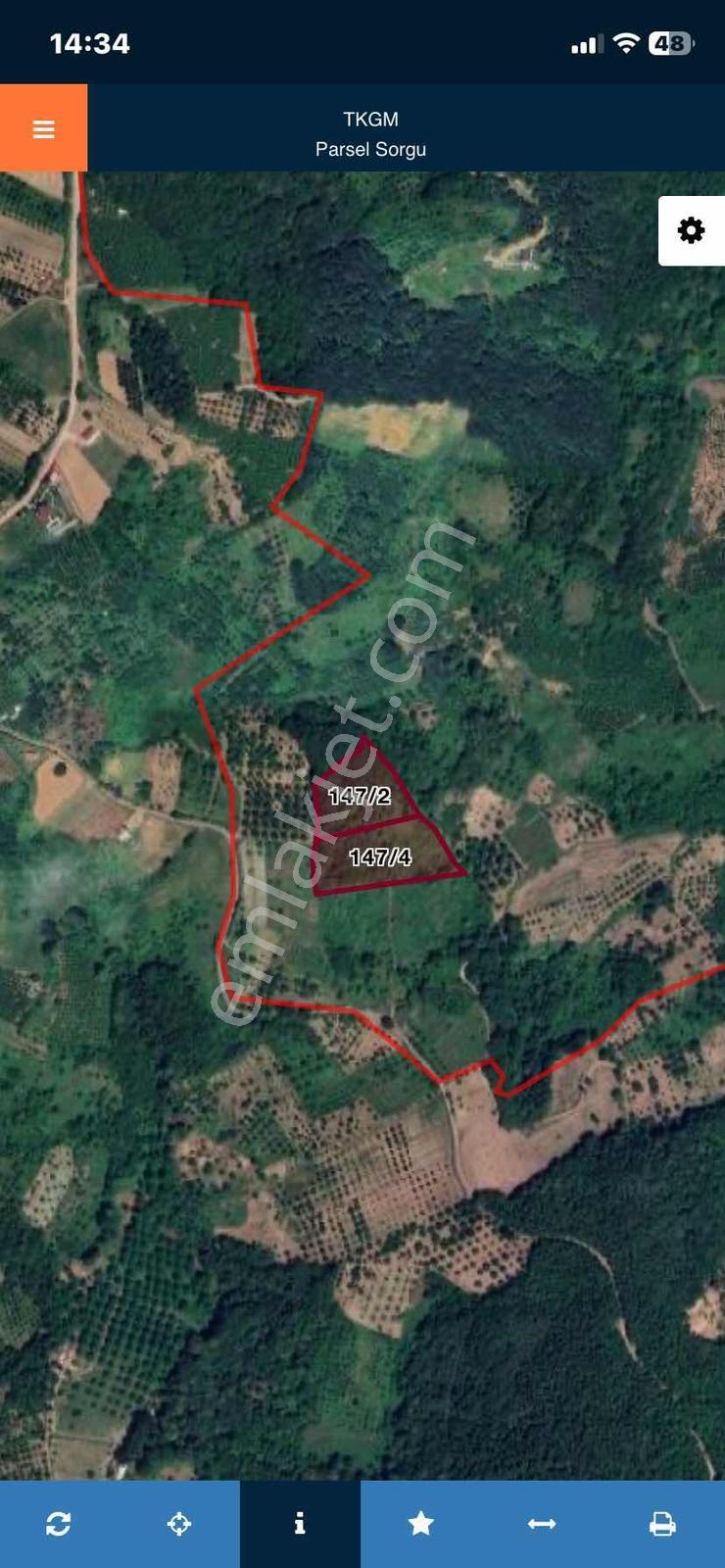 Konutix'ten Kartepe Eşme Ahmediye'de 17747 M2 Satılık Tarla - Görsel 4