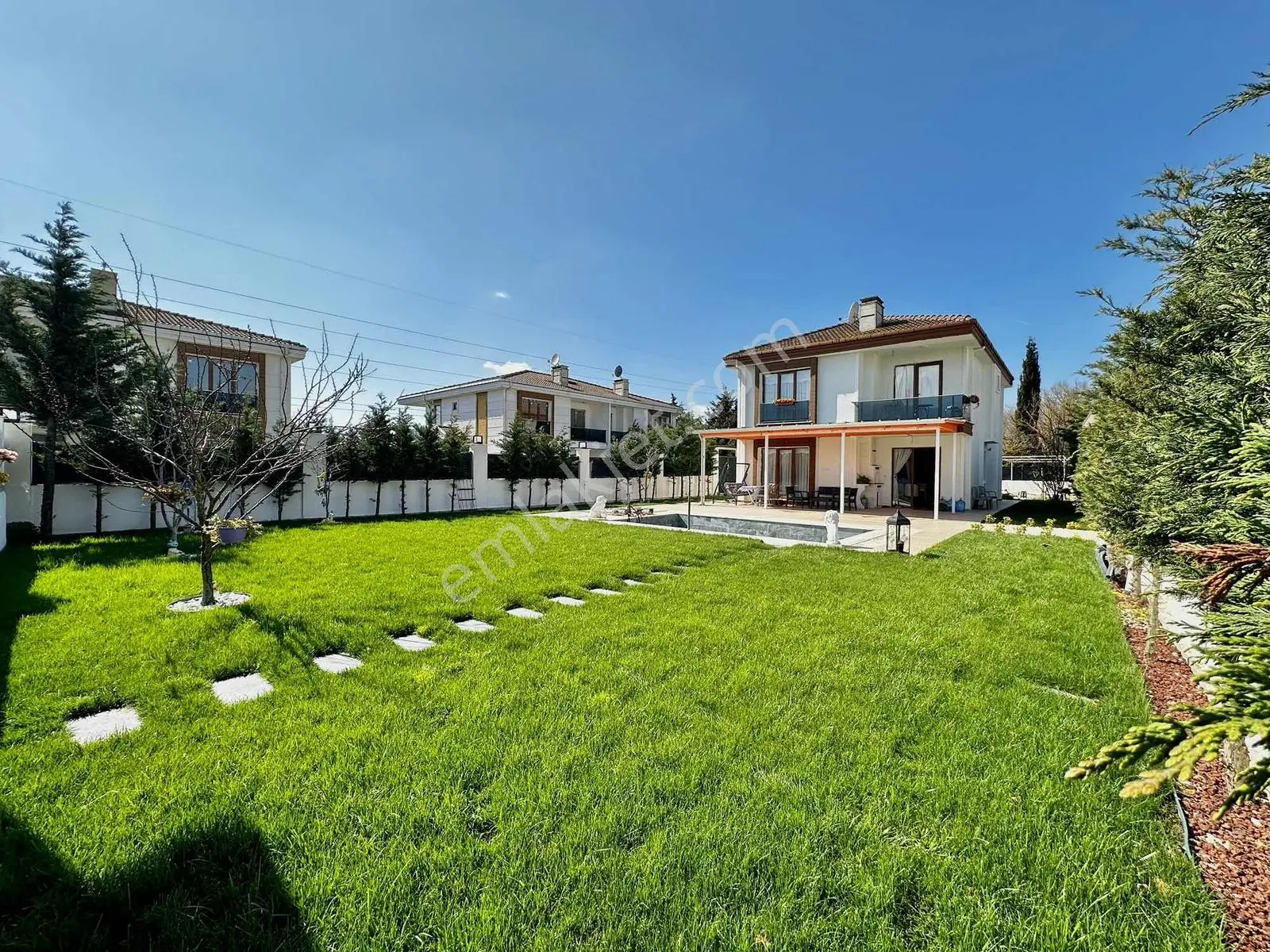 [kassel Yapı] Güvenlikli Sitede-800m2 Bahçe-özel Havuz-5+1 Villa - Görsel 3