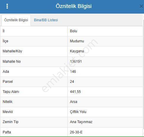 Remax Design Bolu Mudurnuda İmarlı 441 Metrekare Satılık Arsa - Görsel 5