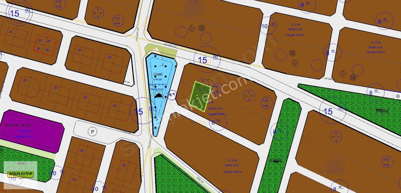 İstiklal Mahallesi 2 Kata İmarlı Müstakil 524m² Arsa - Görsel 2