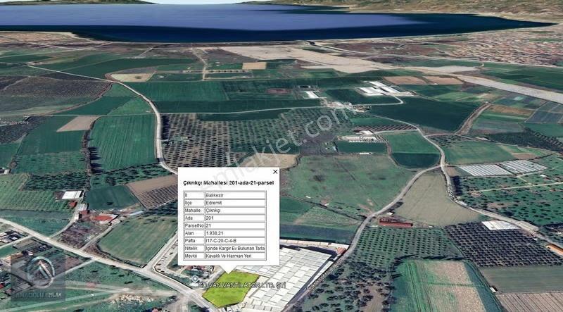 Balıkesir Edremit Çıkrıkçı Satılık Kargir Ev Bulunan Tarla - Görsel 3
