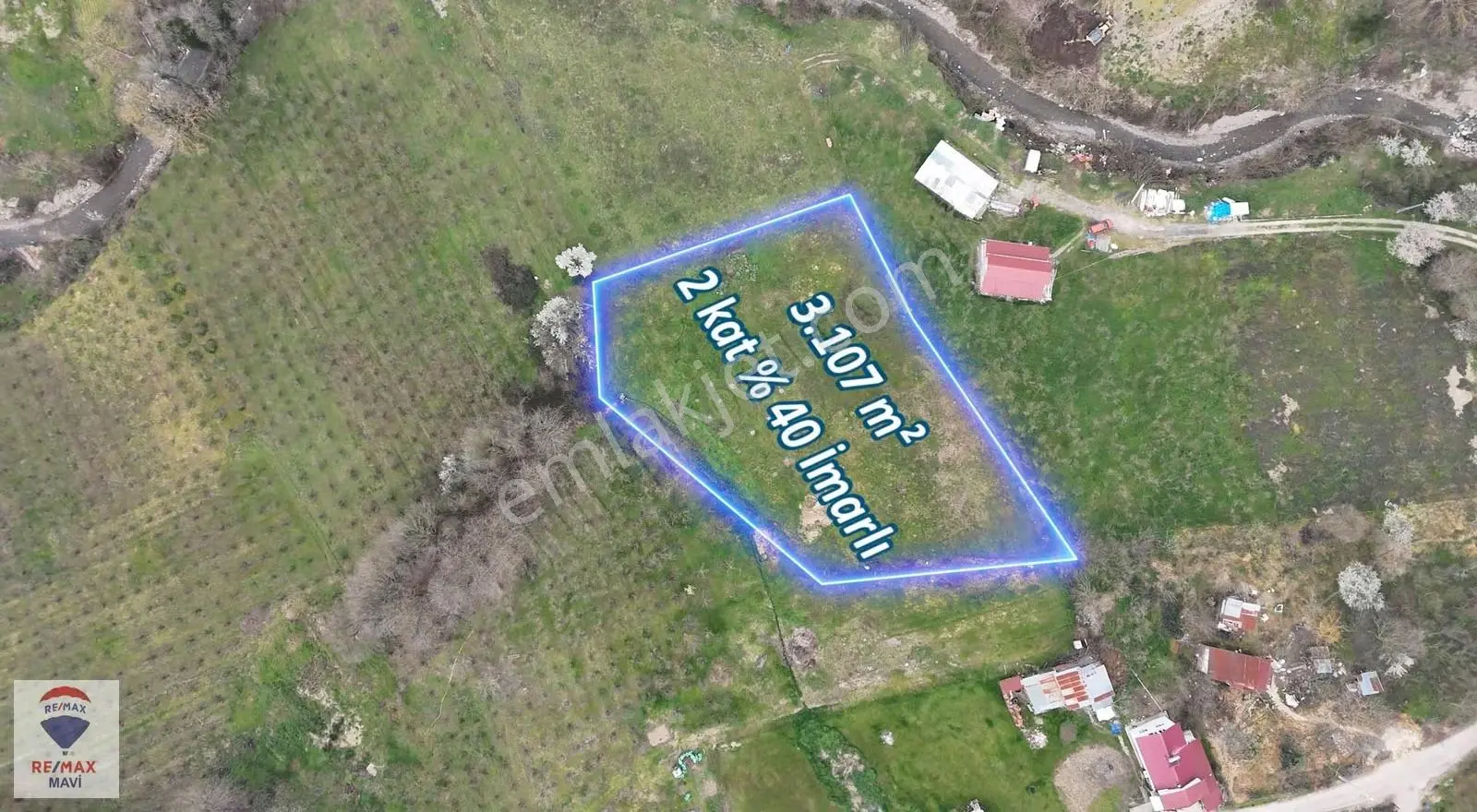 Hendek Kazimiyede 3.107 M² Konut İmarlı Arsa | %40 2 Kat - Görsel 7