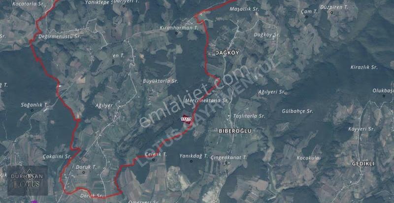 İzmit Emirhan Köyünde 12,045 M2 %5 İmarlı Satılık Tarla - Görsel 4