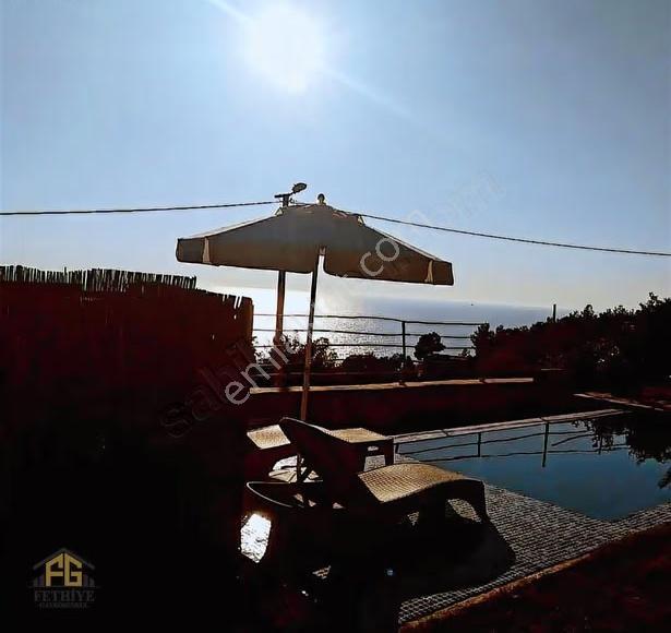 Faralya Kabak'ta 2+1 Deniz Manzaralı Kiralık Villa - Görsel 4
