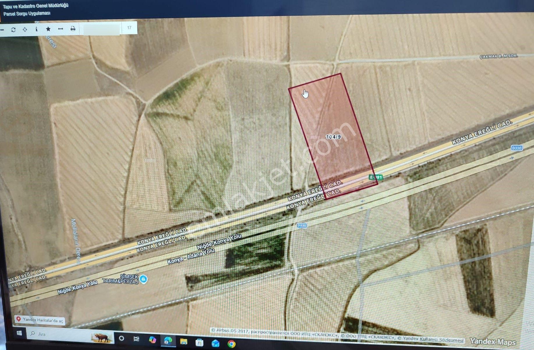 Tarlamız Adana Konya Ana Yolu Üzerinde 33.400 M² Olup Çok Amaçlı Kullanılır Durumda - Görsel 2