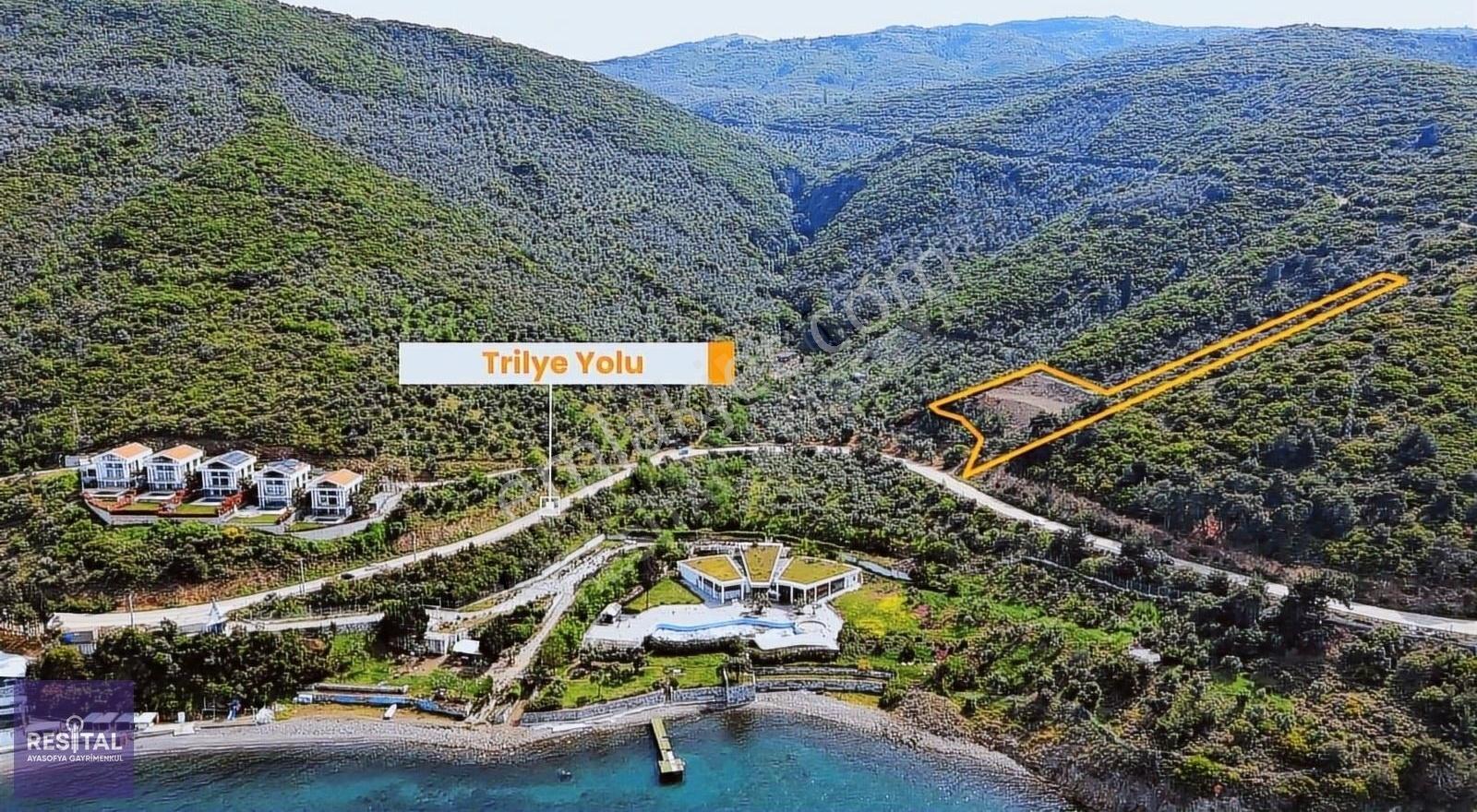 Mudanya Kumyaka Satılık 4037 M2 Asfalt Cephe Manzaralı Arazi - Görsel 12