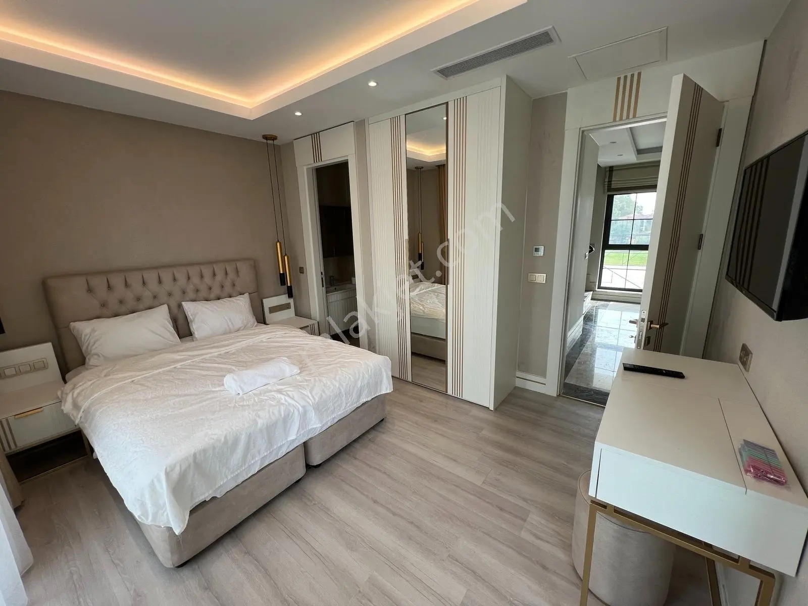 Belek'te 4+1 Ultra Lüks Müstakil Havuzlu Villa - Görsel 5