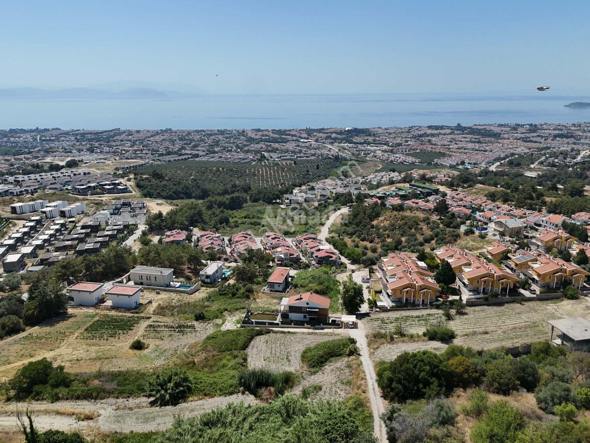 Kuşadası Soğucakta Deniz Manzaralı Villa İmarlı Fırsat Arsa - Görsel 3