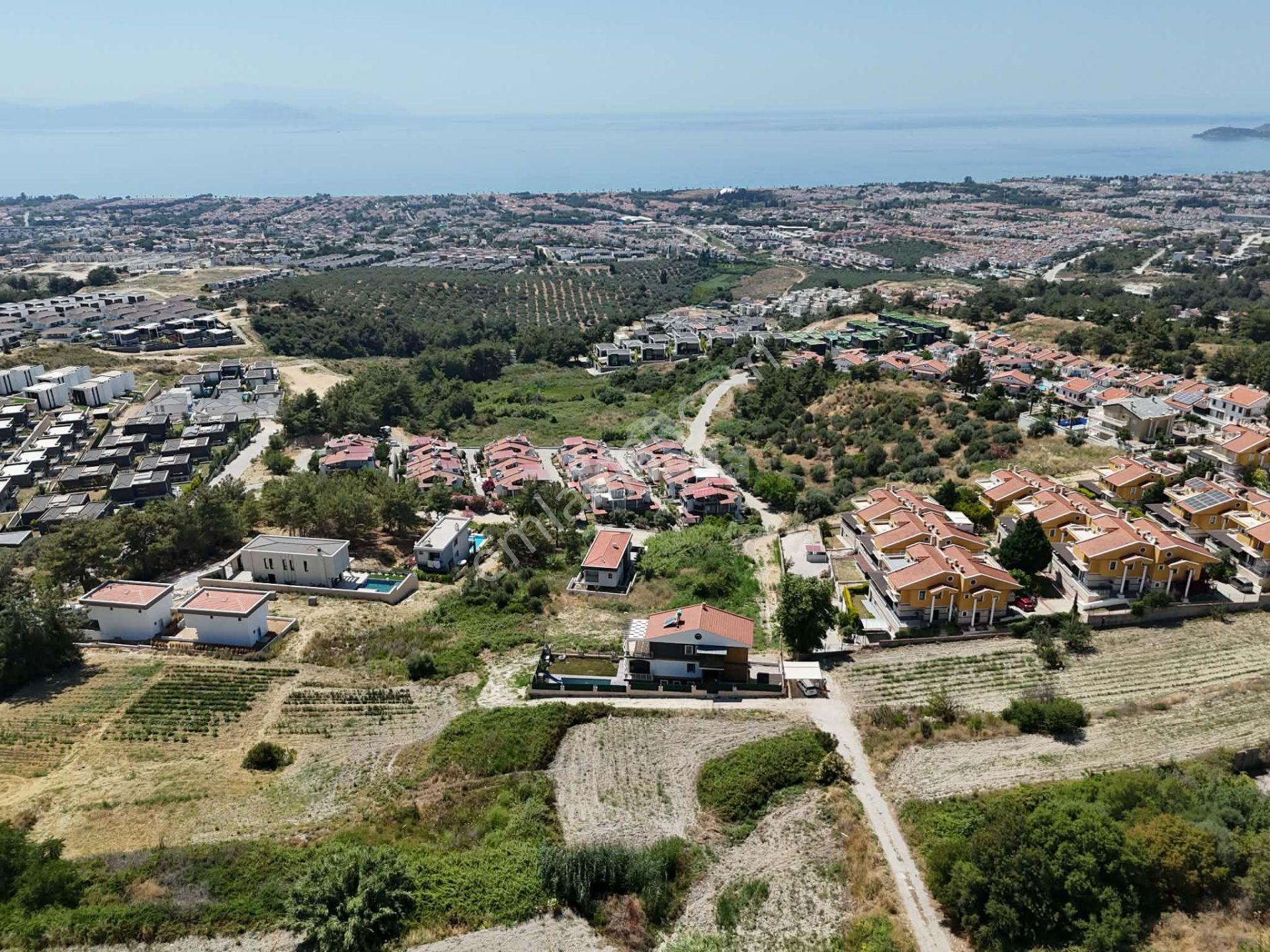 Kuşadası Soğucakta Deniz Manzaralı Villa İmarlı Fırsat Arsa - Görsel 12