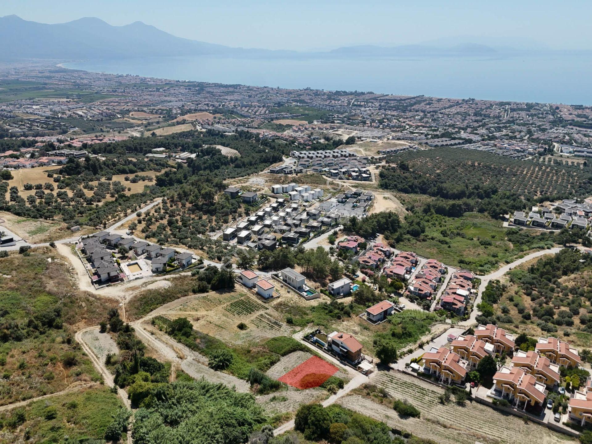 Kuşadası Soğucakta Deniz Manzaralı Villa İmarlı Fırsat Arsa - Görsel 8