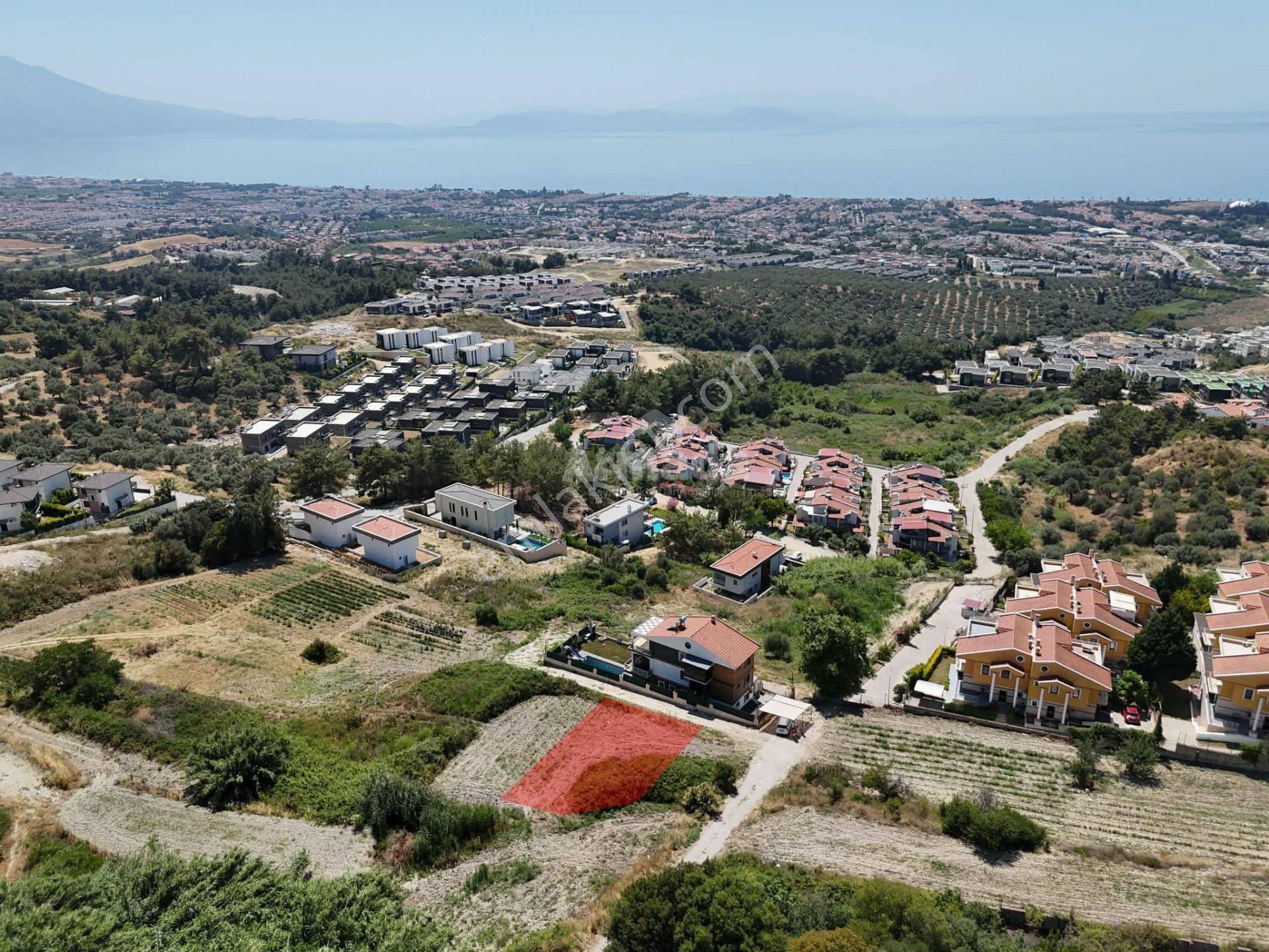 Kuşadası Soğucakta Deniz Manzaralı Villa İmarlı Fırsat Arsa - Görsel 11