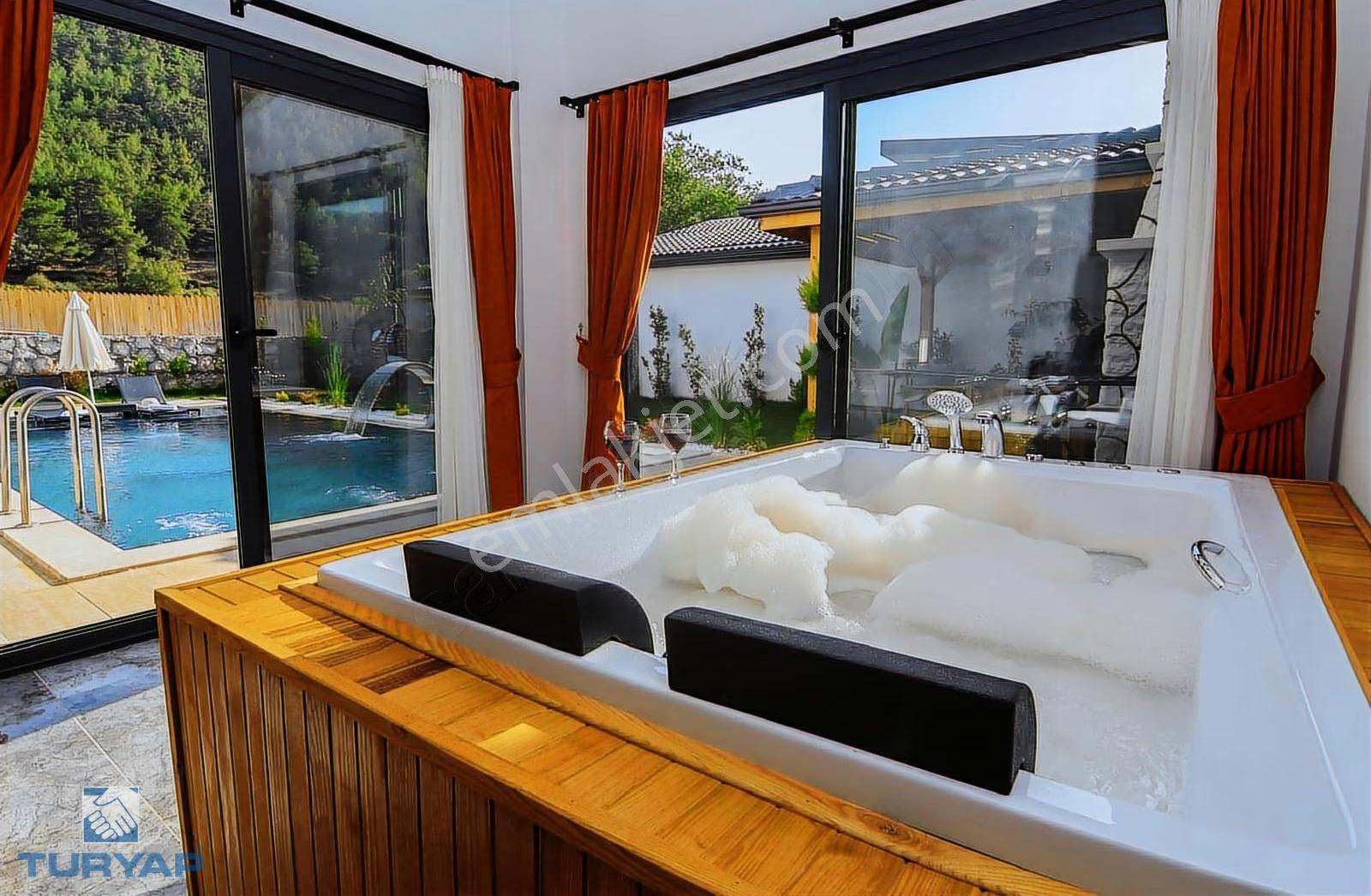 Fethiye Kayaköy 2086m2 İçinde 4 Adet Bağımsız Satılık Villa - Görsel 14