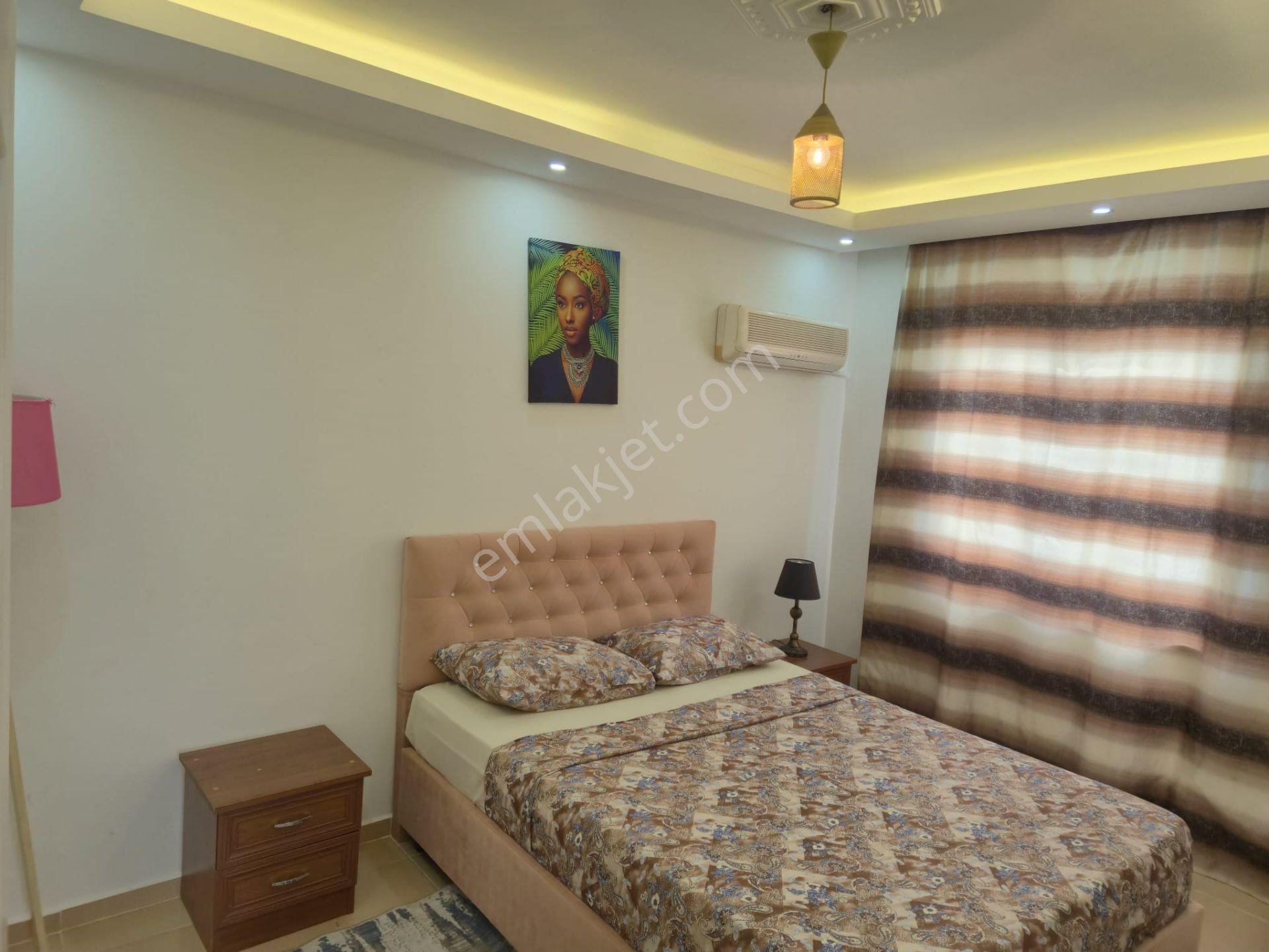 Kayhan Apt Kiralık Eşyalı 2+1 Daire Aylık 600 € Mahmutlar Alanya - Görsel 20