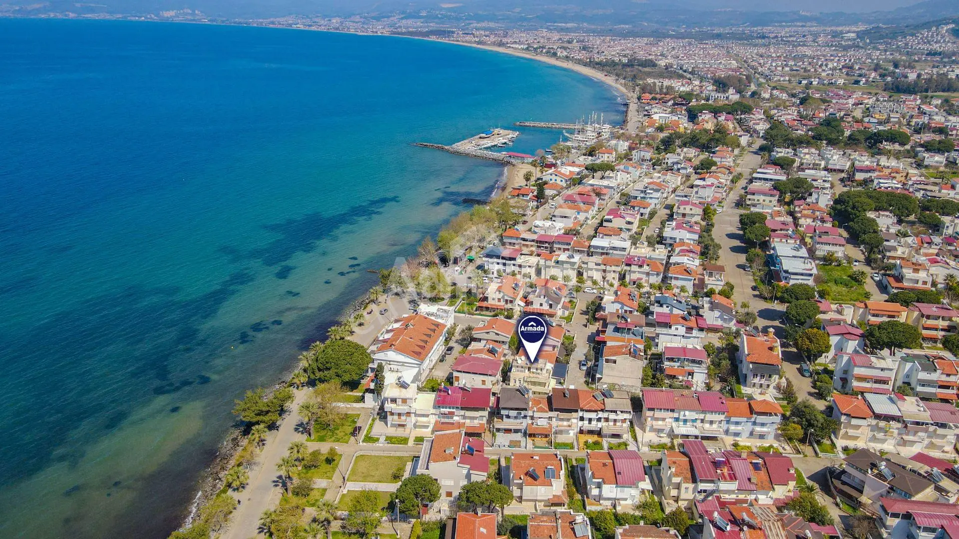 Güzelçamlıda Denize 50 Metre Deniz Manzaralı 5+2 Trıpleks Villa - Görsel 3