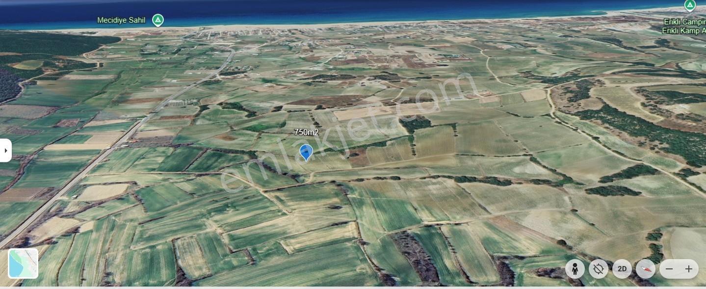 Edirne Keşan Mecidiye Satılık 750m² Hisseli Arsa