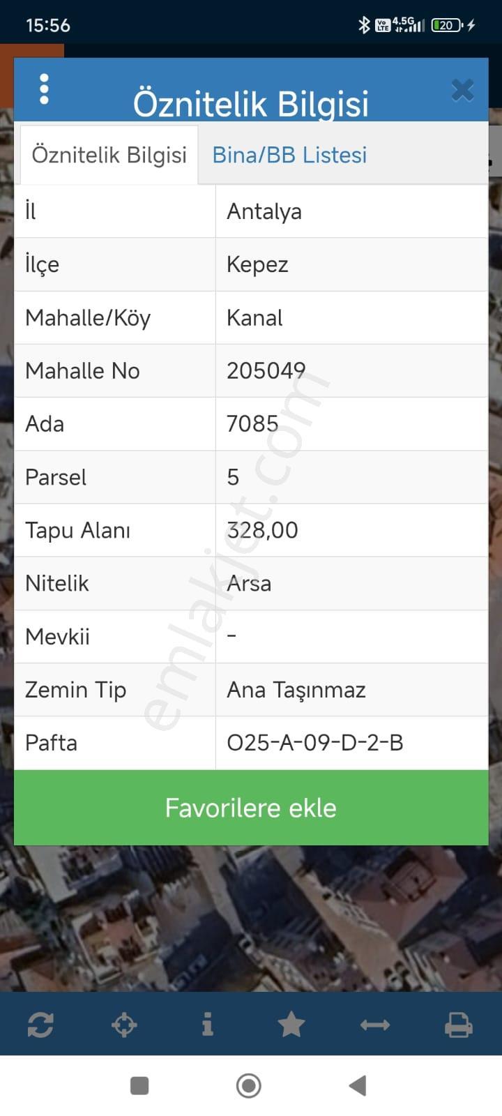 İdamax,tan Antalya Kepez Kanal Mah. Satılık Arsa - Görsel 10