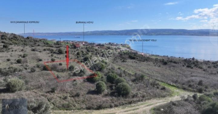 Gelibolu Burhanlı Köyü Boğaz Manzaralı 474 M2 Villa İmarlı Arsa - Görsel 3