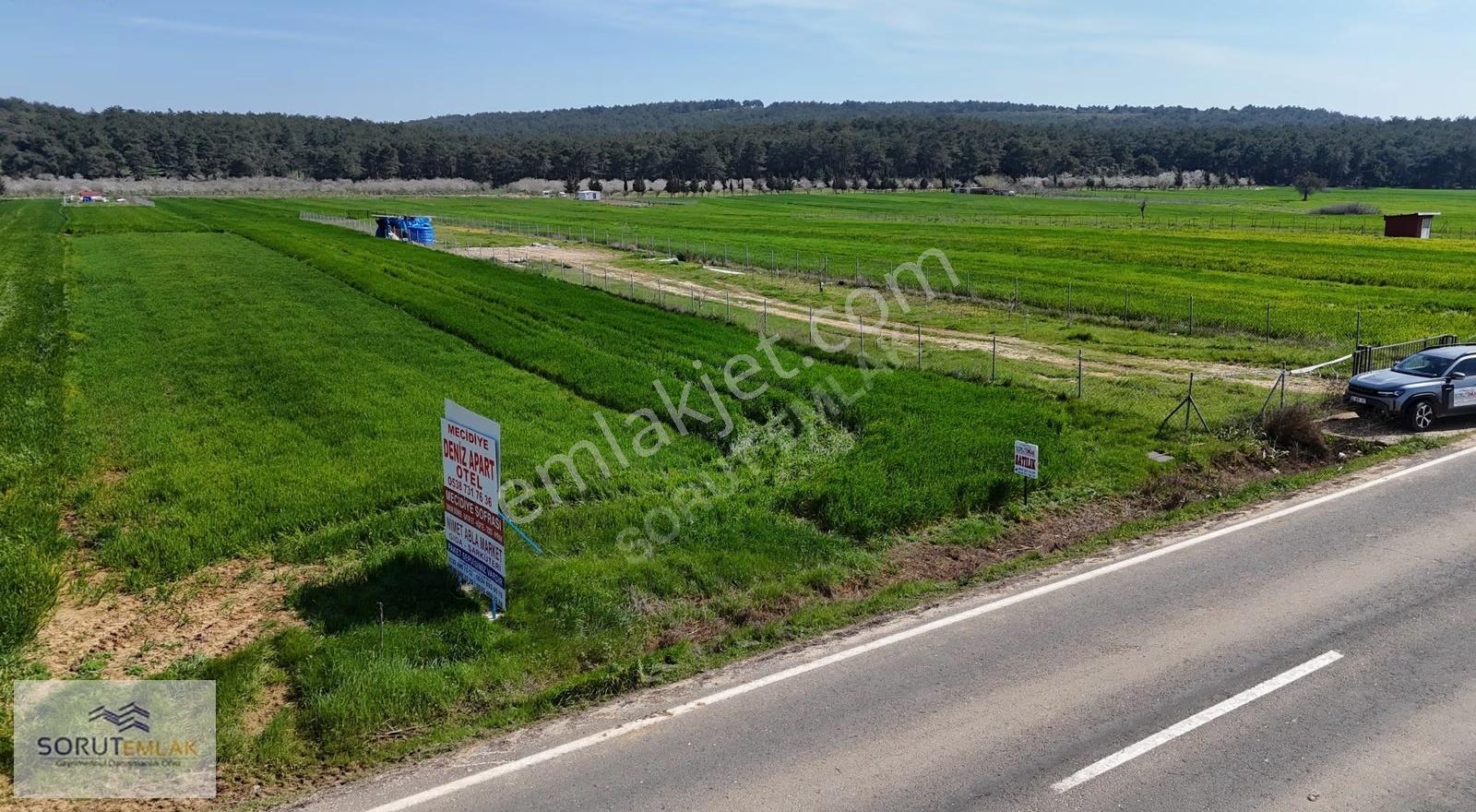 Mecidiye Köy Girişinde Ana Yola Cepheli 1660 M² Satılık Tarla - Görsel 12
