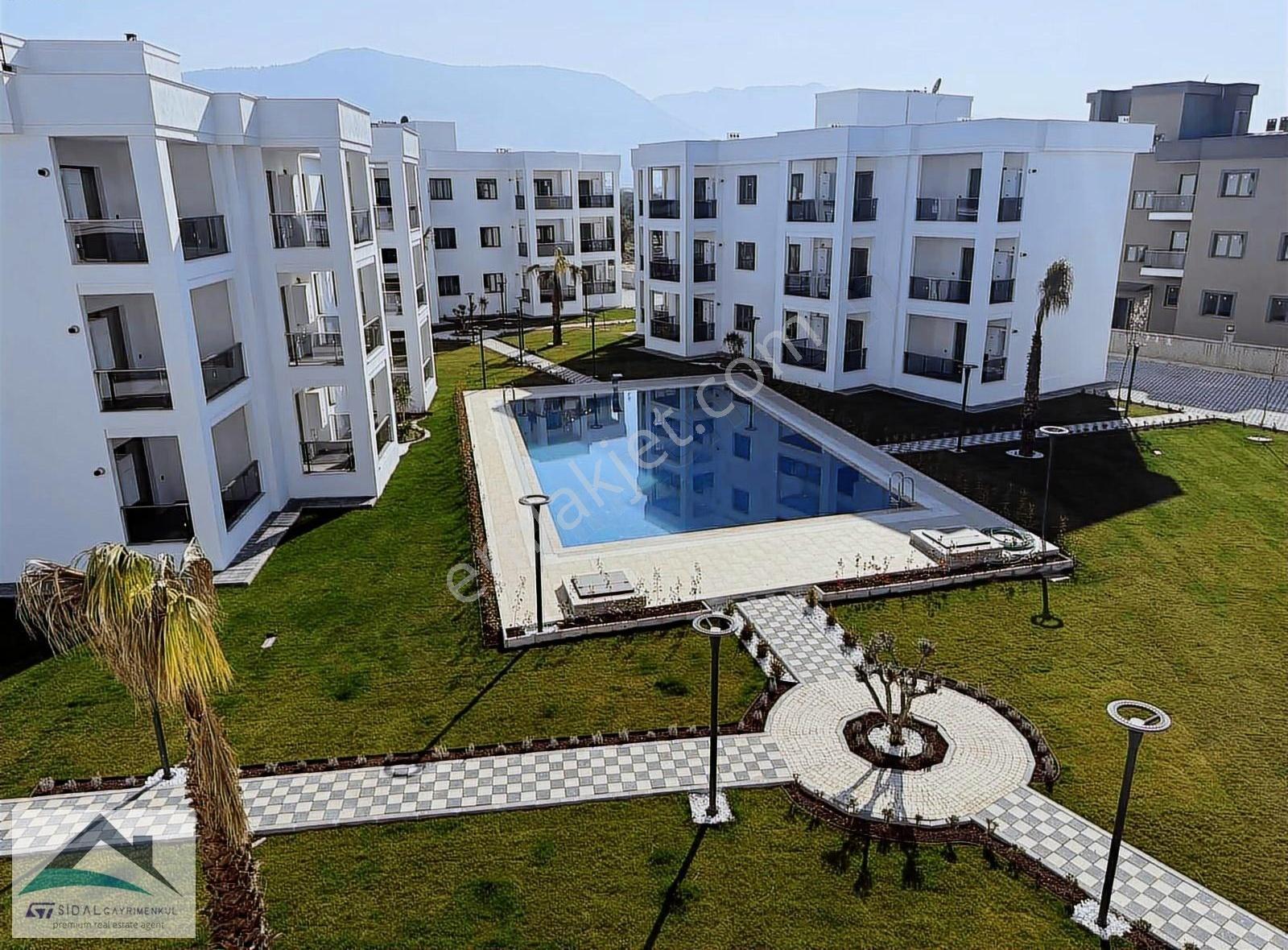 Sidal'dan Karaalide 1+1 Havuzlu Ara Kat Sıfır Kiralık Daire - Görsel 23