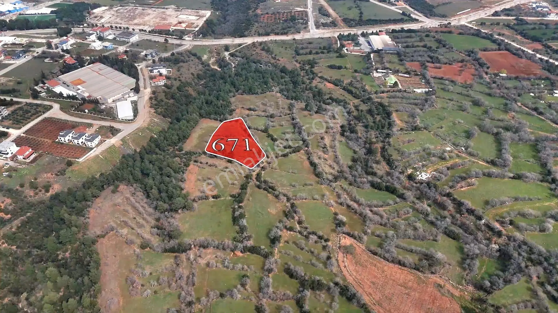 Dıalog Myra Dan Başkarcı Mahallesi Nde Satılık Tarla