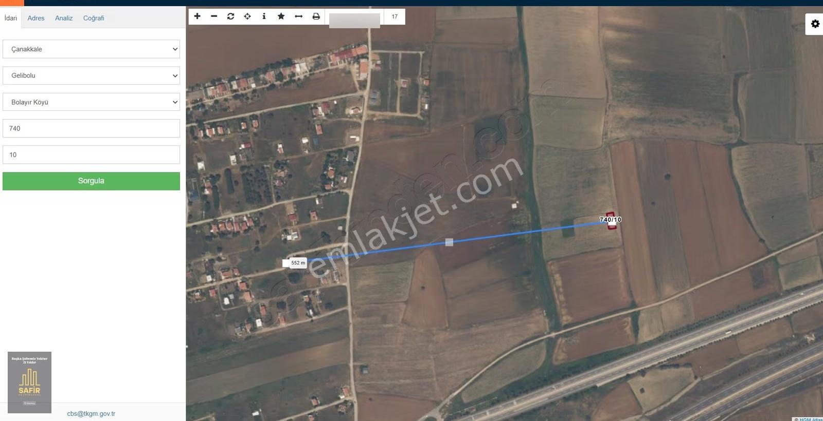 Gellibolu Bolayır Saroz Körfez'inde Denize Yakın 291m2 Arsa - Görsel 5