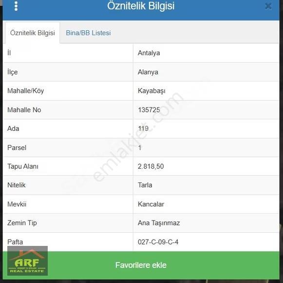 Alanya Kayabaşı Köyünde Doğa Ve Deniz Manzaralı Büyük Fırsat - Görsel 2