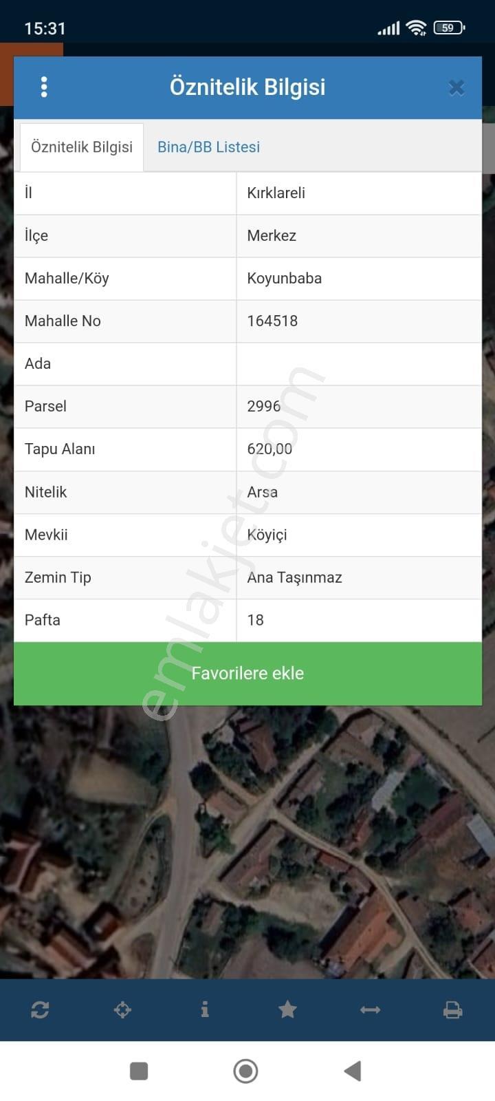 Newcıty Emlaktan Koyunbaba Köy Merkezinde Satılık 620 M2 Arsa - Görsel 2