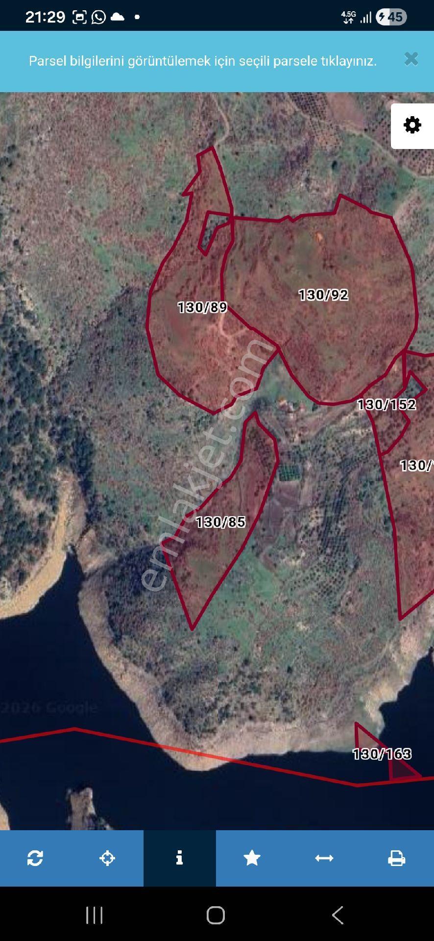 Ayvalık Beşiktepe Köy Mevkii Büyük 4 Parça Arazi - Görsel 2