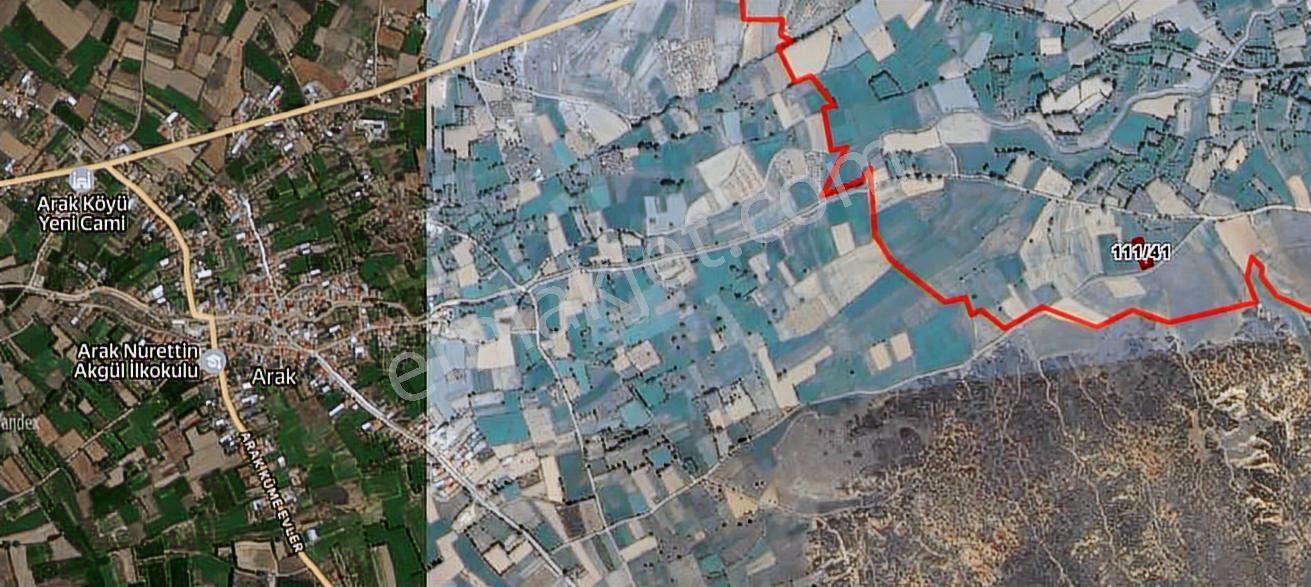 Köy Merkezine 1.5 Km Yakınlıkta Resmi Yollu Tarla. - Görsel 5