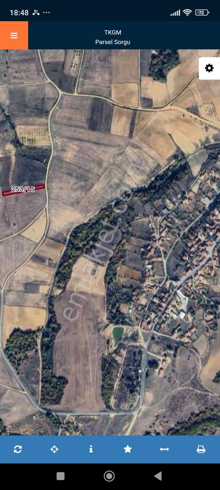 Edirne Meriç Rahmanca Köyünde Satılık Tep Tapu Tarla Kendi Yerim - Görsel 13
