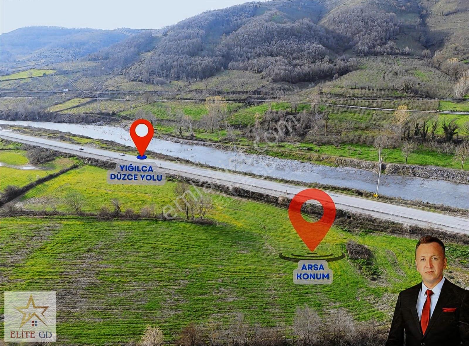 Düzce Çiftlik Köyünd 3 Kat İmarli, Doğalgazli 873m² Satılık Arsa - Görsel 6