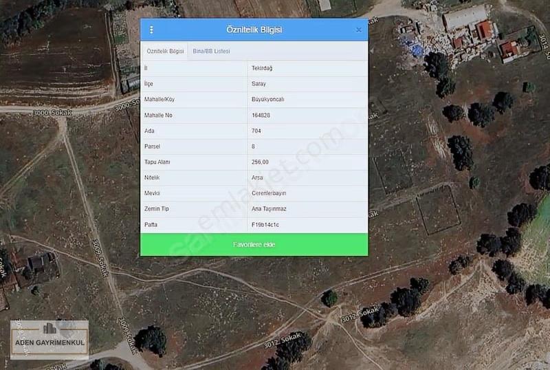 Büyükyoncalı'da Uygun Fiyata 256 M² Arsa - Görsel 13