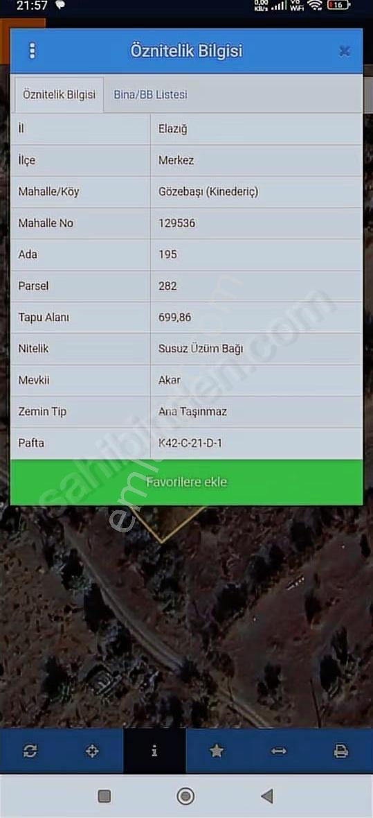 Gözebaşı ( Kinederiş) Köyünde Satılık Tarla - Görsel 3