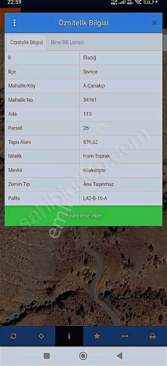 Aşağı Çanakçı Köyünde Satılık Tarla - Görsel 2