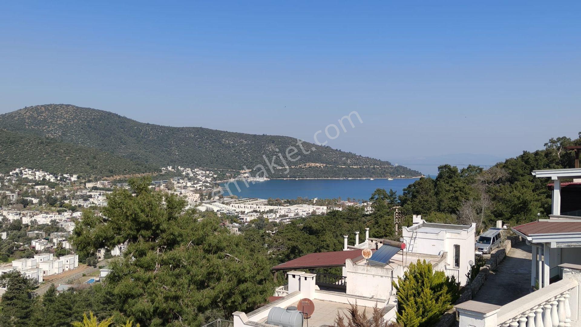 Bodrum Torba Satılık Deniz Manzaralı Kapalı Garaj Tripleks Villa - Görsel 24