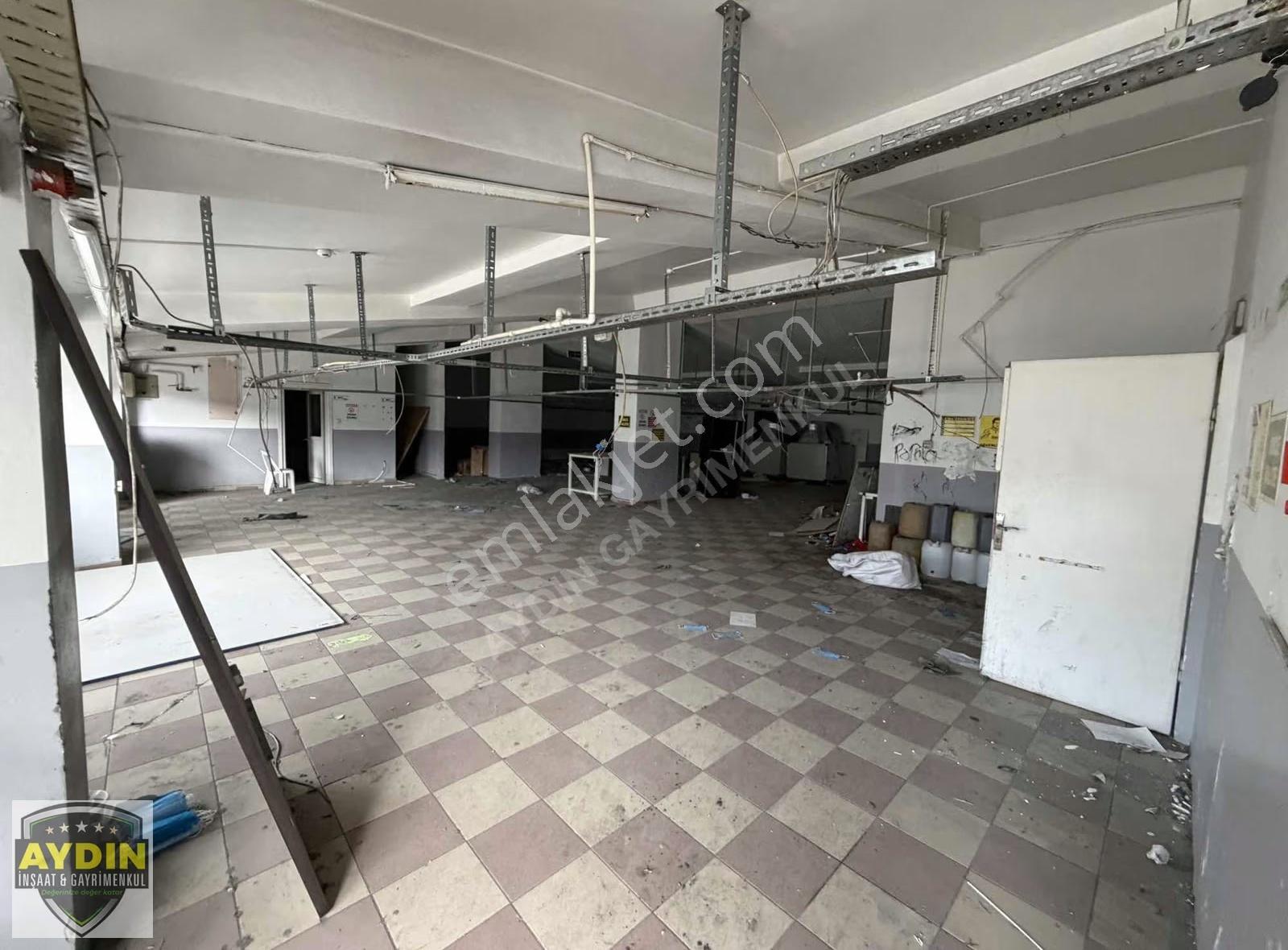 Aydın İnş. Sanayi İçinde 650m2 4 Kat Yük Asansörlü Her İşe Uygun