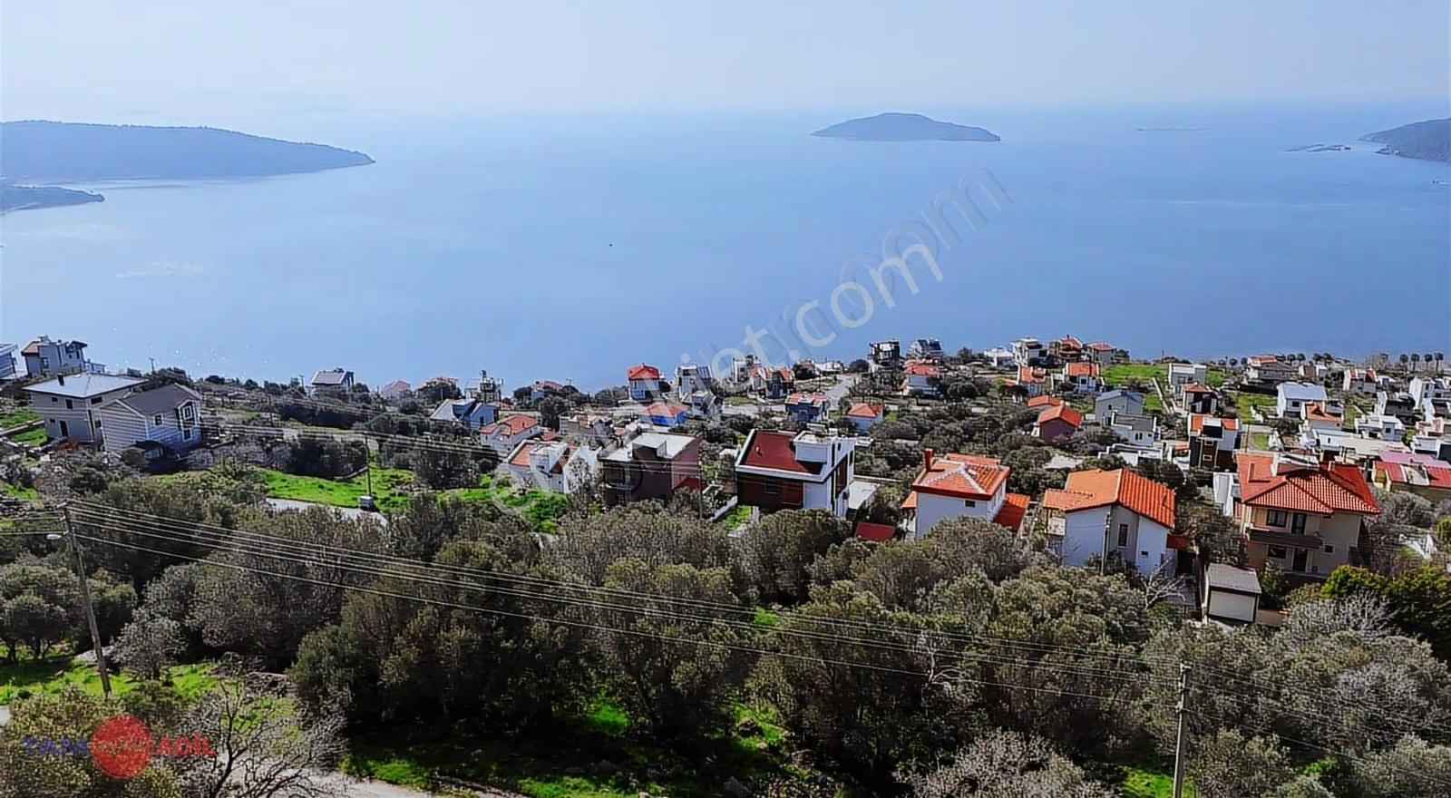 Çandarlı Bimeykoda Deniz Ve Adalar Manzaralı Satılık Arsa - Görsel 8
