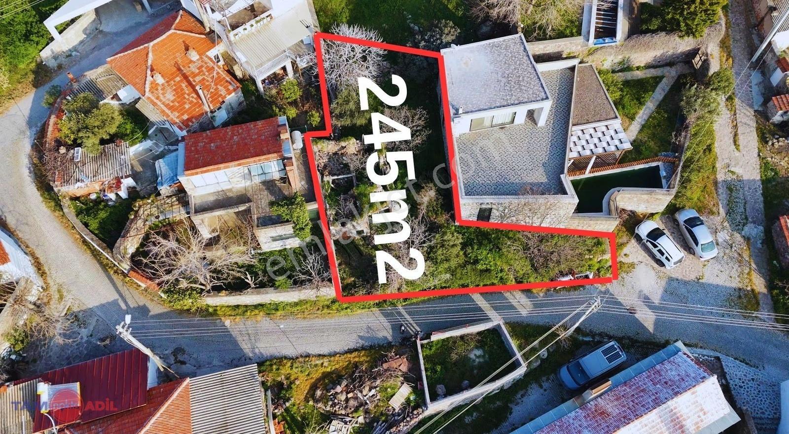 Yahşibeyde Bademli Koylarına 2 Dk, Modern Taş Ev Projelik Arsa - Görsel 4