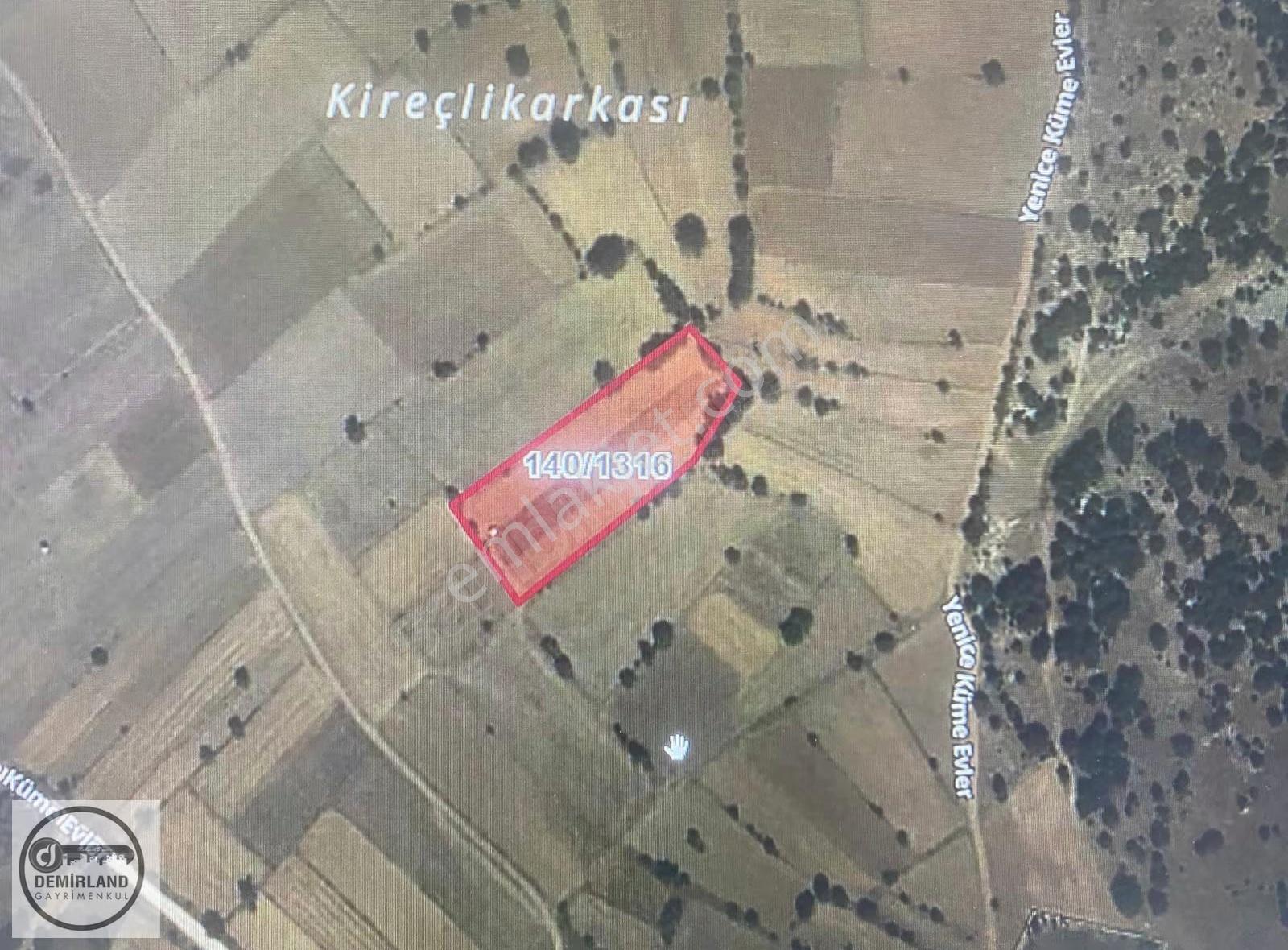 Demirland'dan Satılık Yenice' De Yatırımlık Tarla