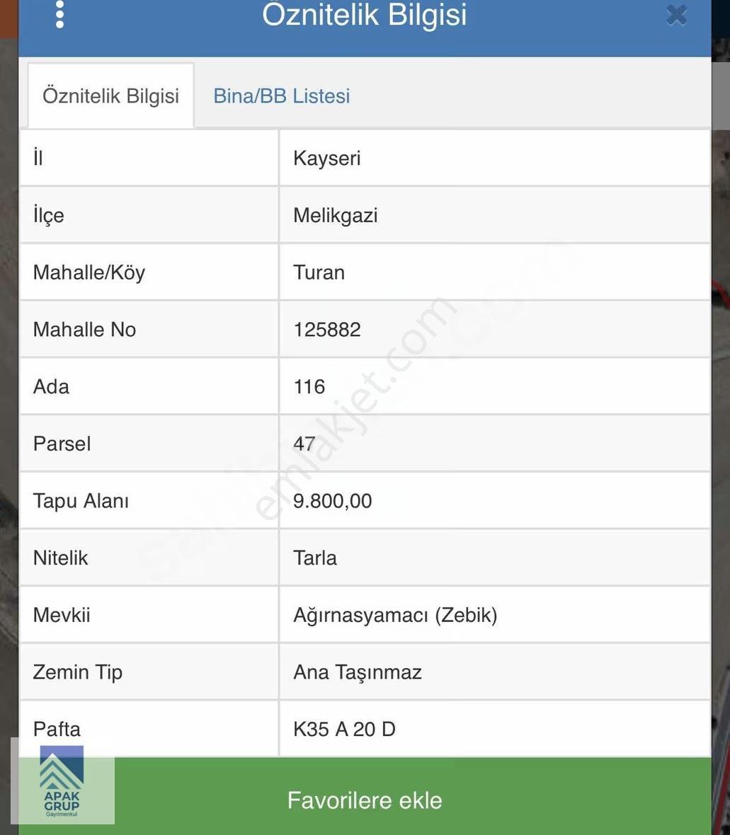 Tek Tapu Yatırımlık 10 Bin M2