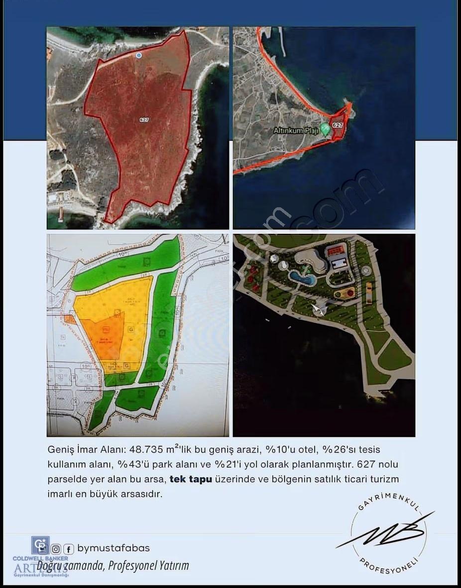 Marmara'nın İncisi Avşa Adası Da 3 Tarafı Deniz Olan Tic Arsa - Görsel 12