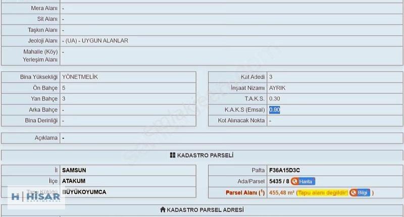 Hisar"dan Büyükoyumcada Panorami Deniz Manzaralı Yatırımlık Arsa - Görsel 15