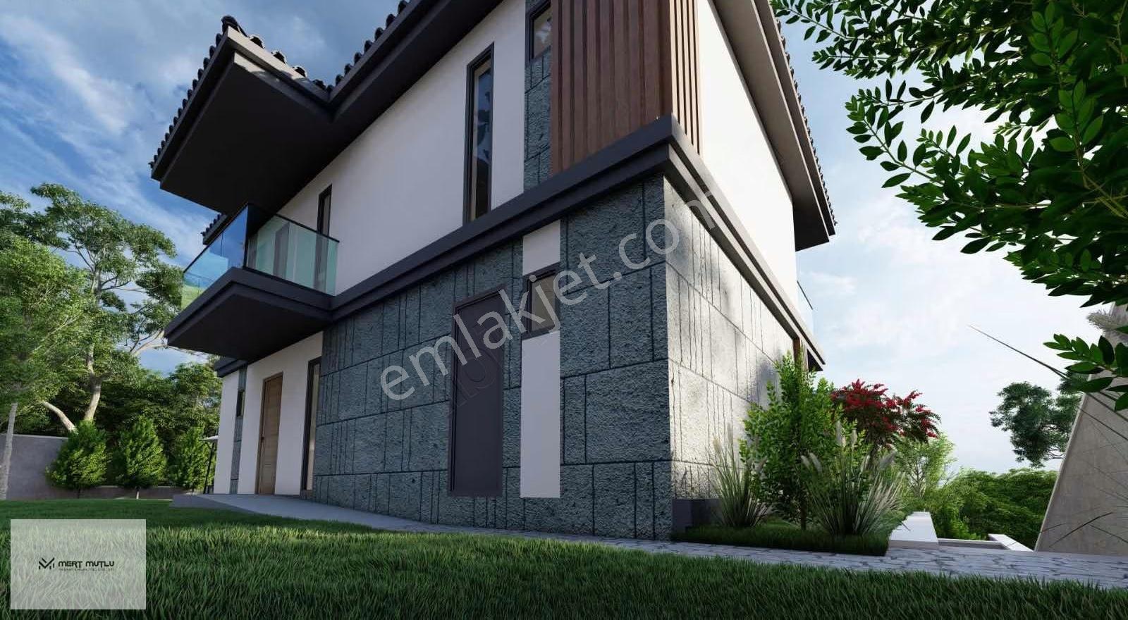 ~ Mükkemel Konumda Ruhsatlı Projesi Hazır Villa İmarlı Arsa ~