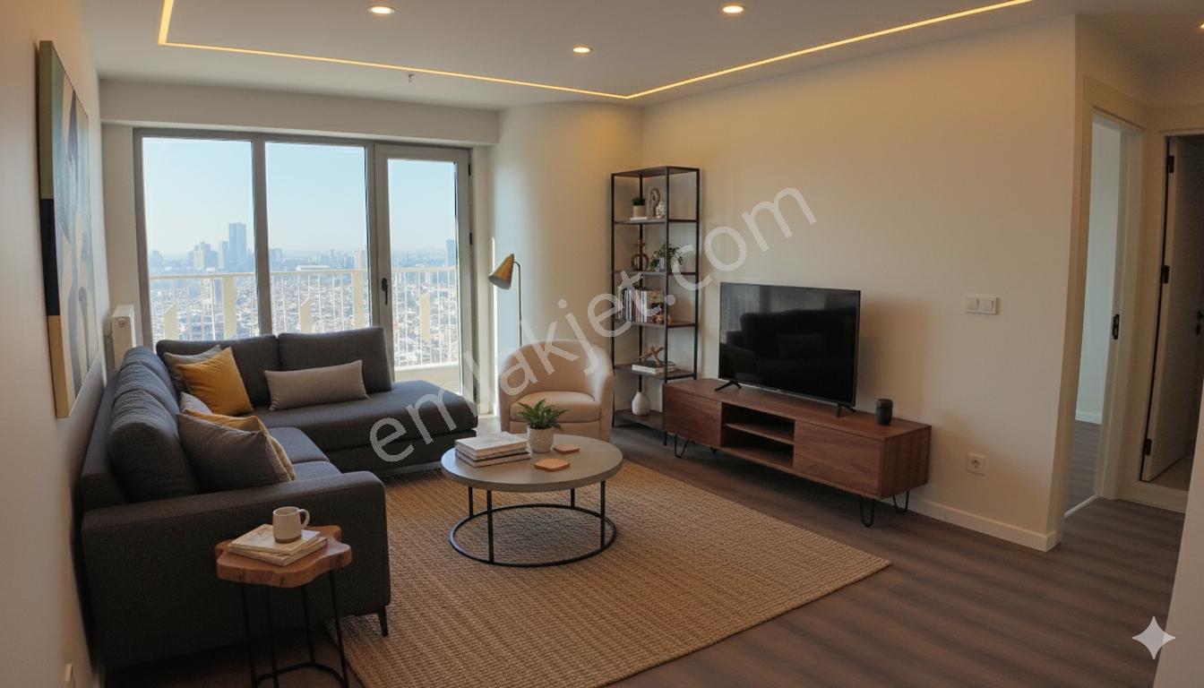 Point Bornova Residence I 25. Kat I Deniz Cephe I 1+1 Net 55 M2 - Görsel 8
